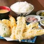 だるまの天ぷら定食 吉塚本店、福岡市博多区で天ぷらと言えば！